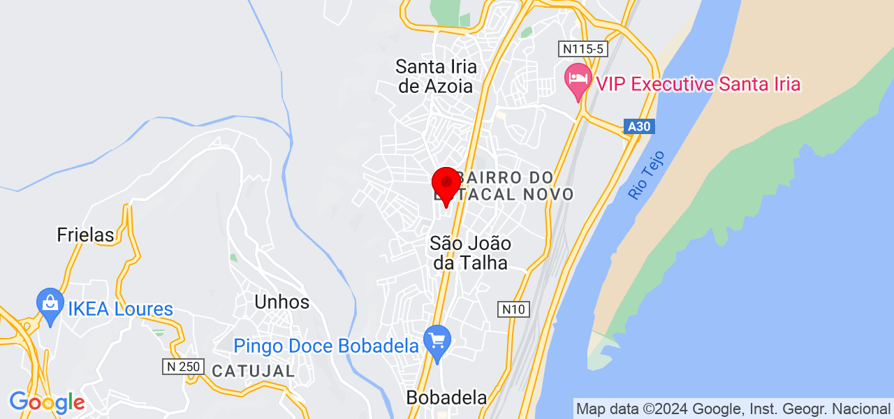 Helena Castro - Lisboa - Loures - Mapa