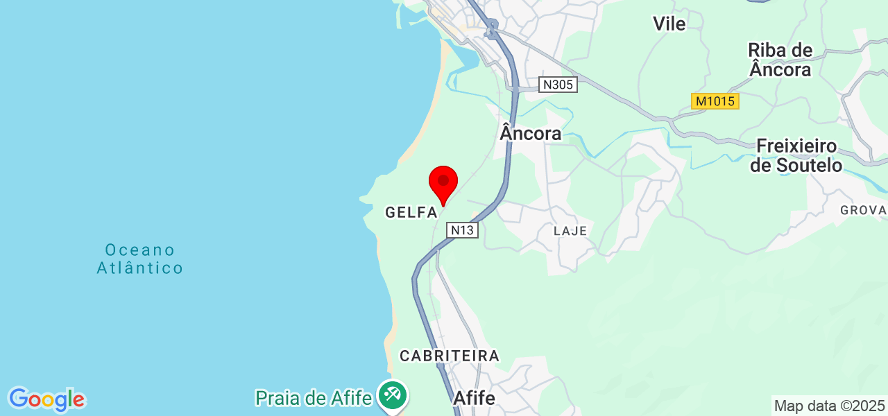 Rita Gonçalves - Viana do Castelo - Caminha - Karte