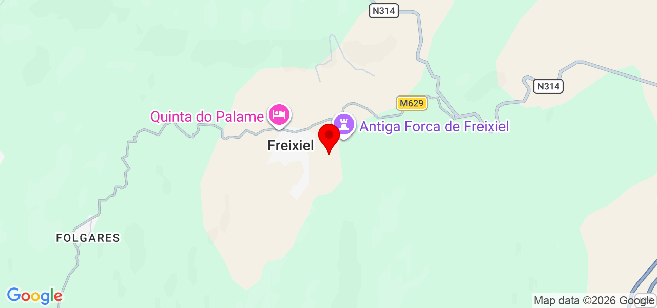 Angelo Virtuosa - Bragança - Vila Flor - Mapa