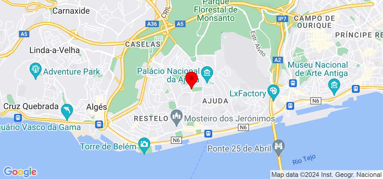 Delgado da silva e Jesus lda - Lisboa - Lisboa - Mapa