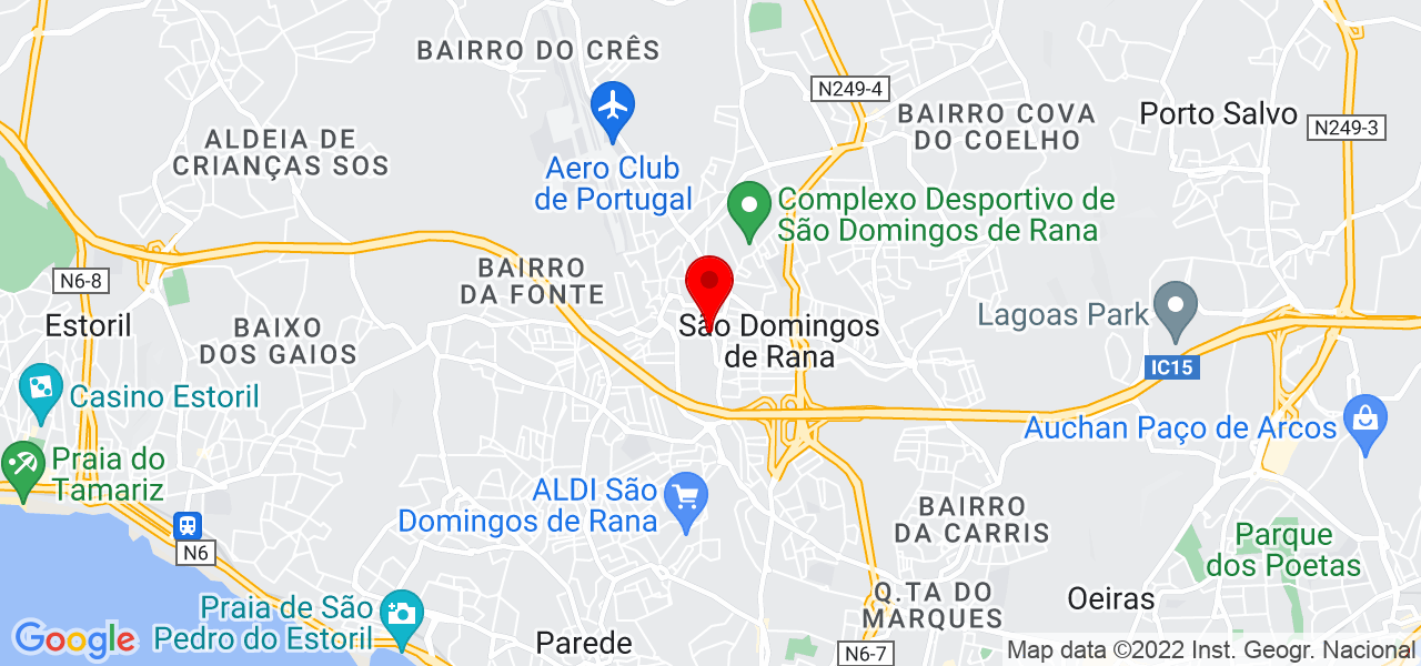 Wilma - Lisboa - Cascais - Mapa
