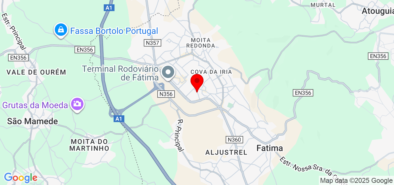 maria neto - Santarém - Ourém - Mapa