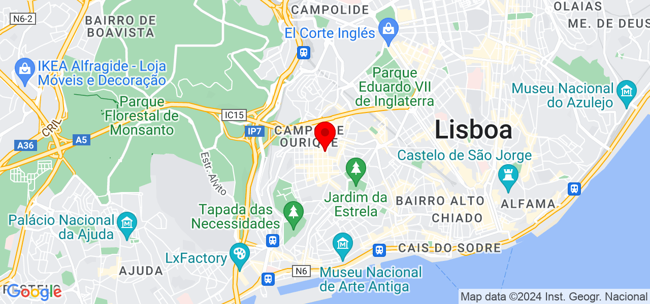 Thamires Duarte - Lisboa - Lisboa - Mapa