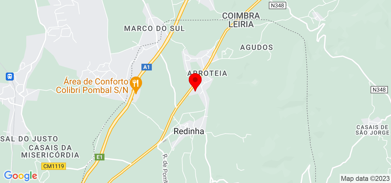 Bruna Pataco - Leiria - Pombal - Mapa
