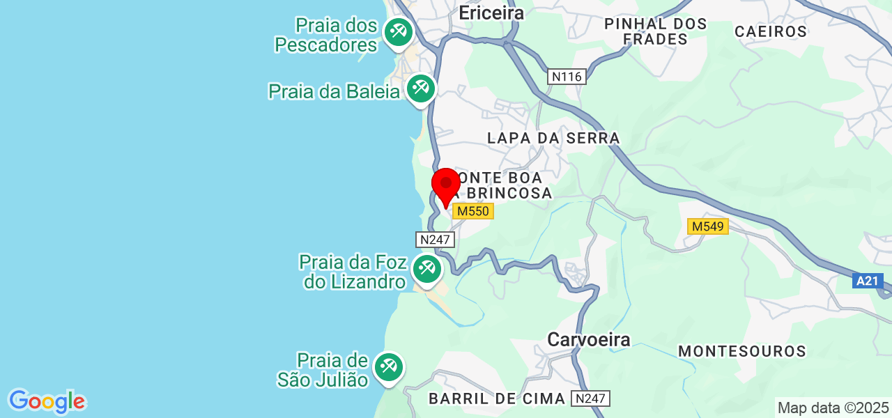 Rui Dias - Lisboa - Mafra - Map