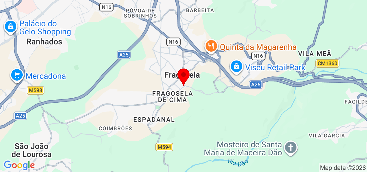 Luís Gomes - Viseu - Viseu - Karte