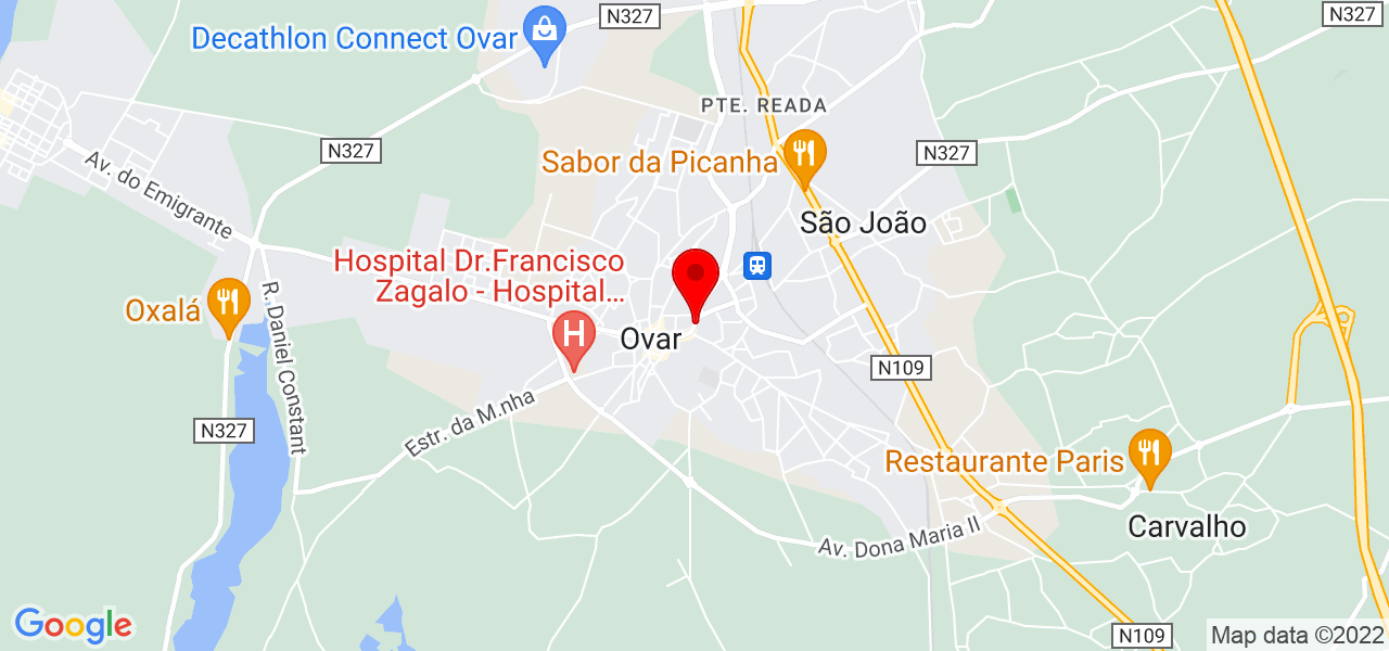 Rui Marques - Aveiro - Ovar - Mapa