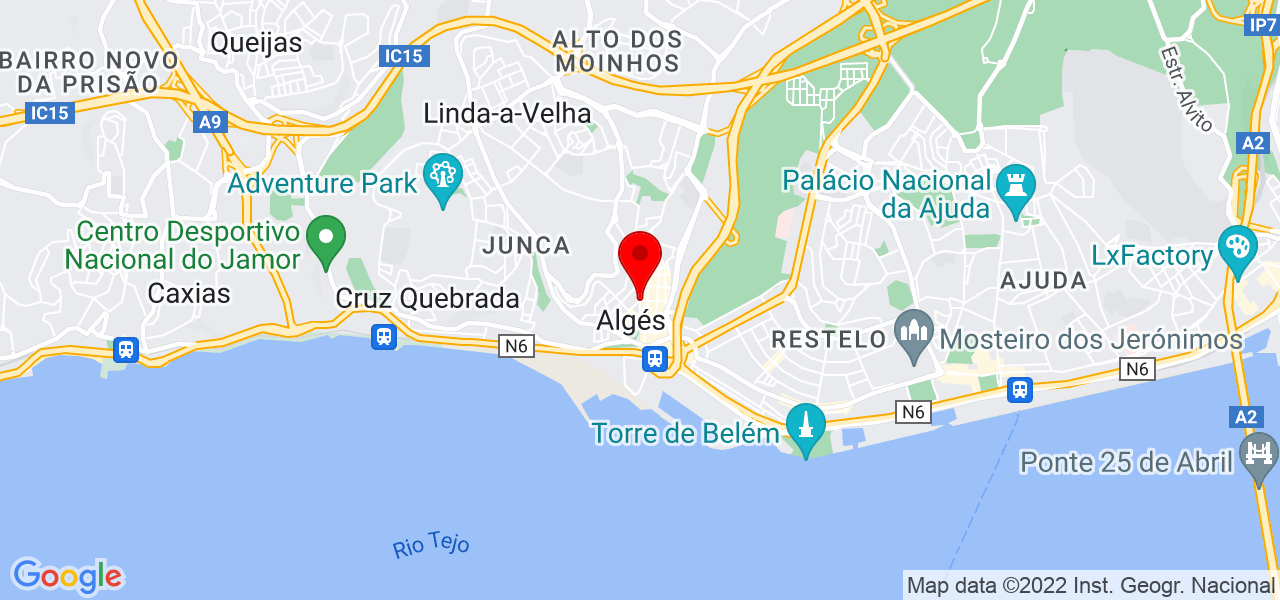 Gui Fernandes Fotografia - Lisboa - Oeiras - Mapa