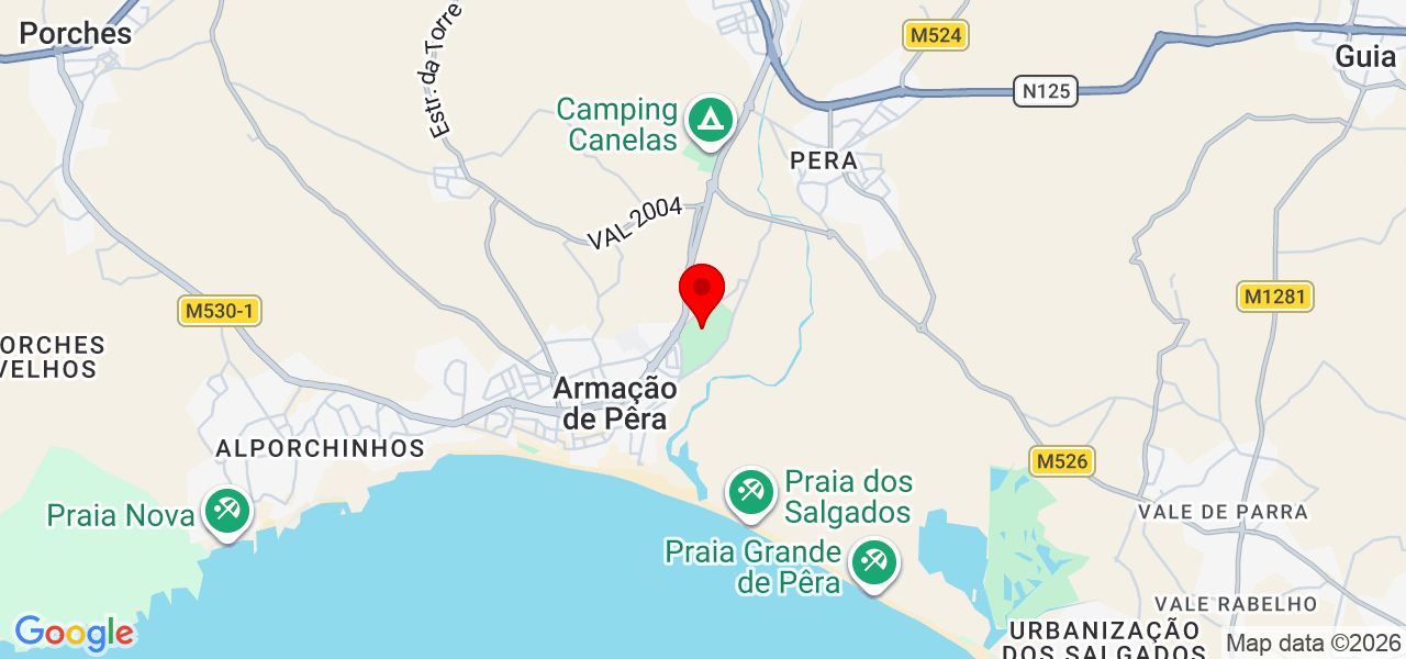 MR-Shine&Care - Faro - Silves - Mapa