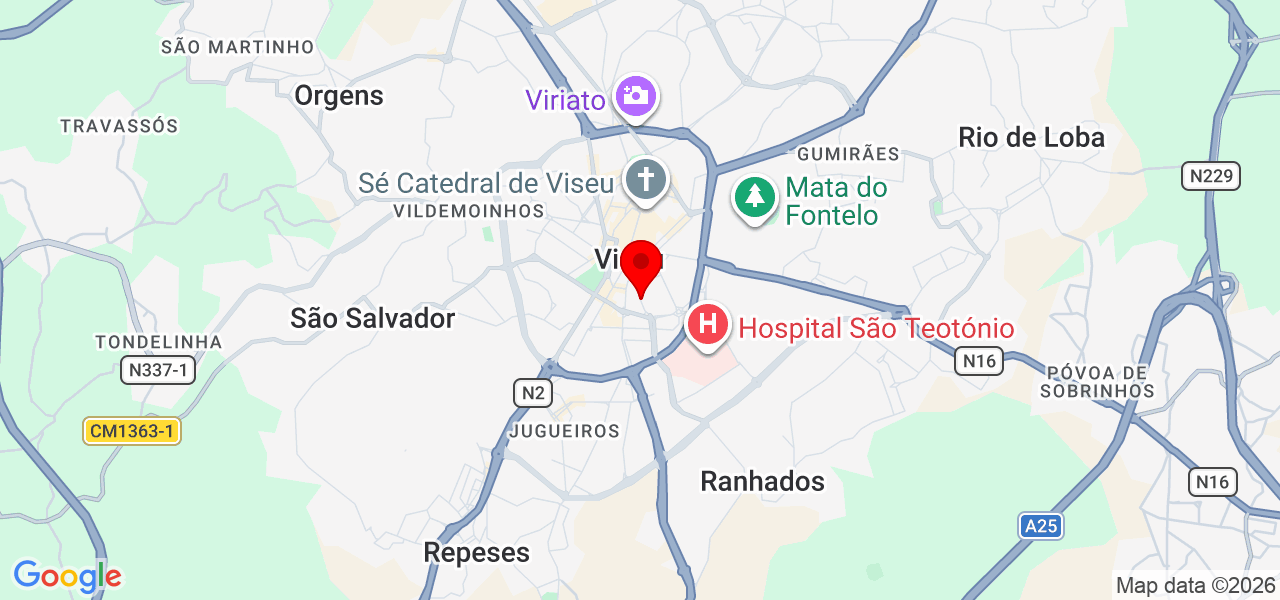 Tiago Lopes - Viseu - Viseu - Map