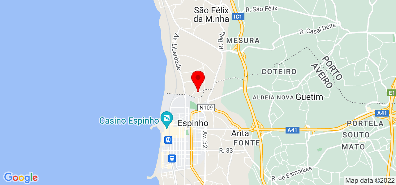 Personalpool - Porto - Vila Nova de Gaia - Mapa
