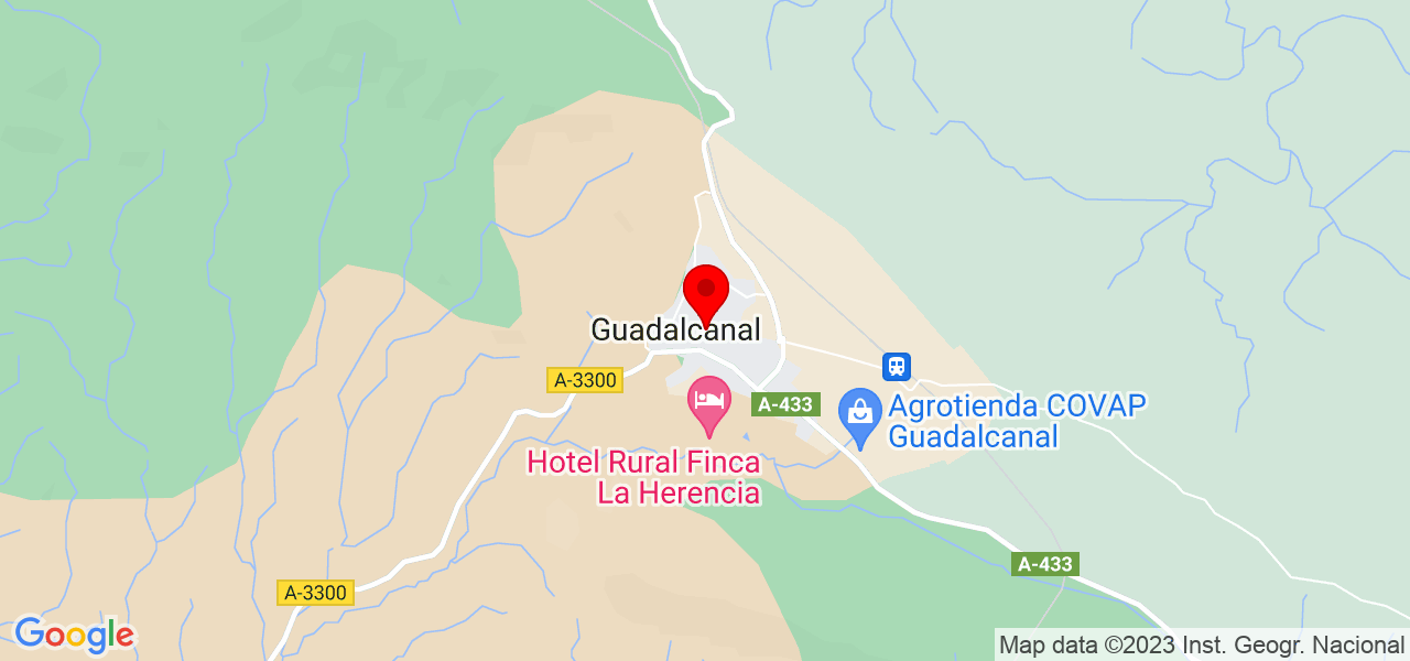 Elmomento - Andalucía - Guadalcanal - Mapa