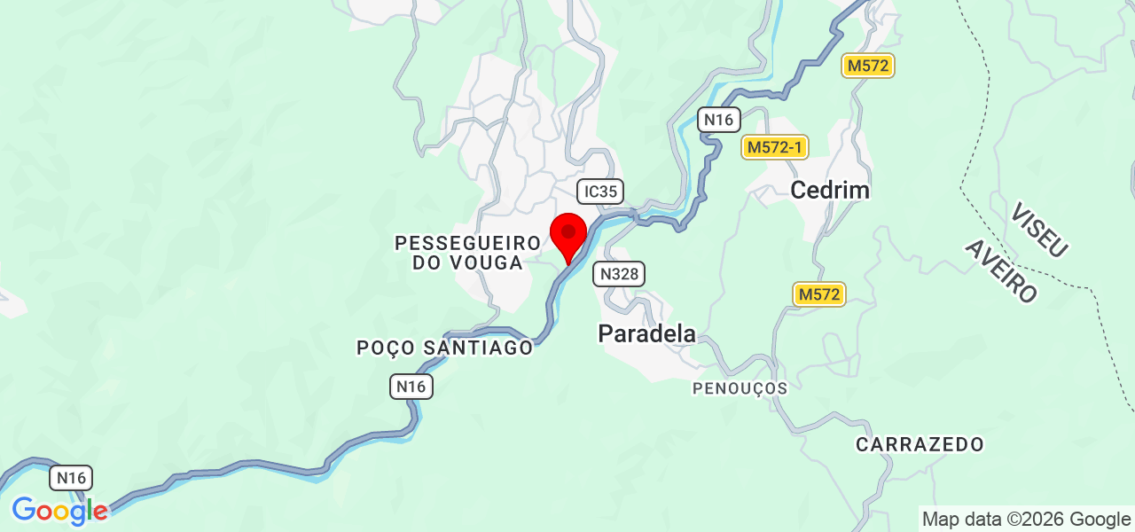 translation & translated - Aveiro - Sever do Vouga - Mapa