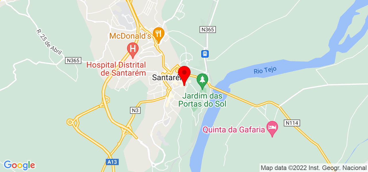 Rama - Santarém - Santarém - Mapa