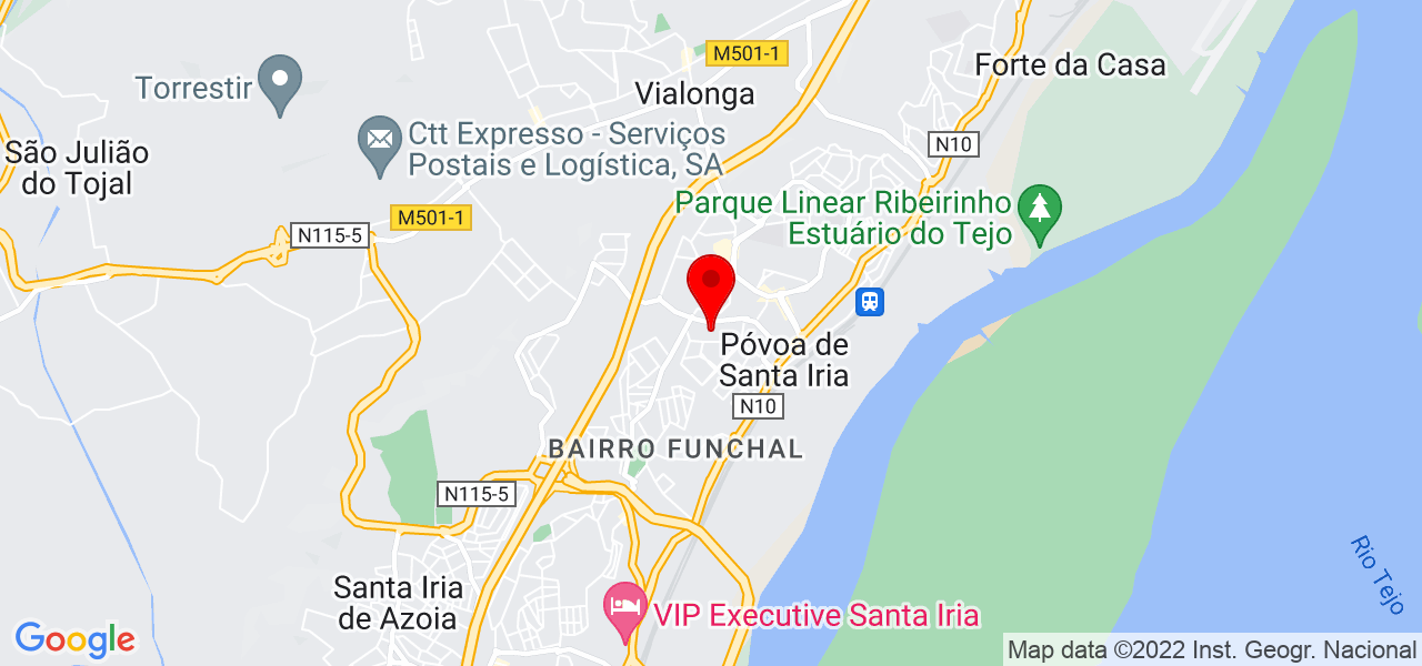 Billty Accounting &amp; Consulting - Lisboa - Vila Franca de Xira - Mapa