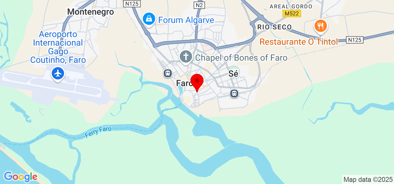 Andréa - Faro - Faro - Map