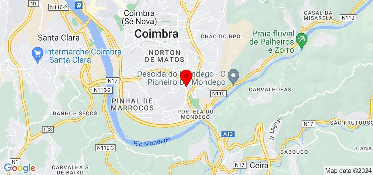 Titi - Coimbra - Coimbra - Map