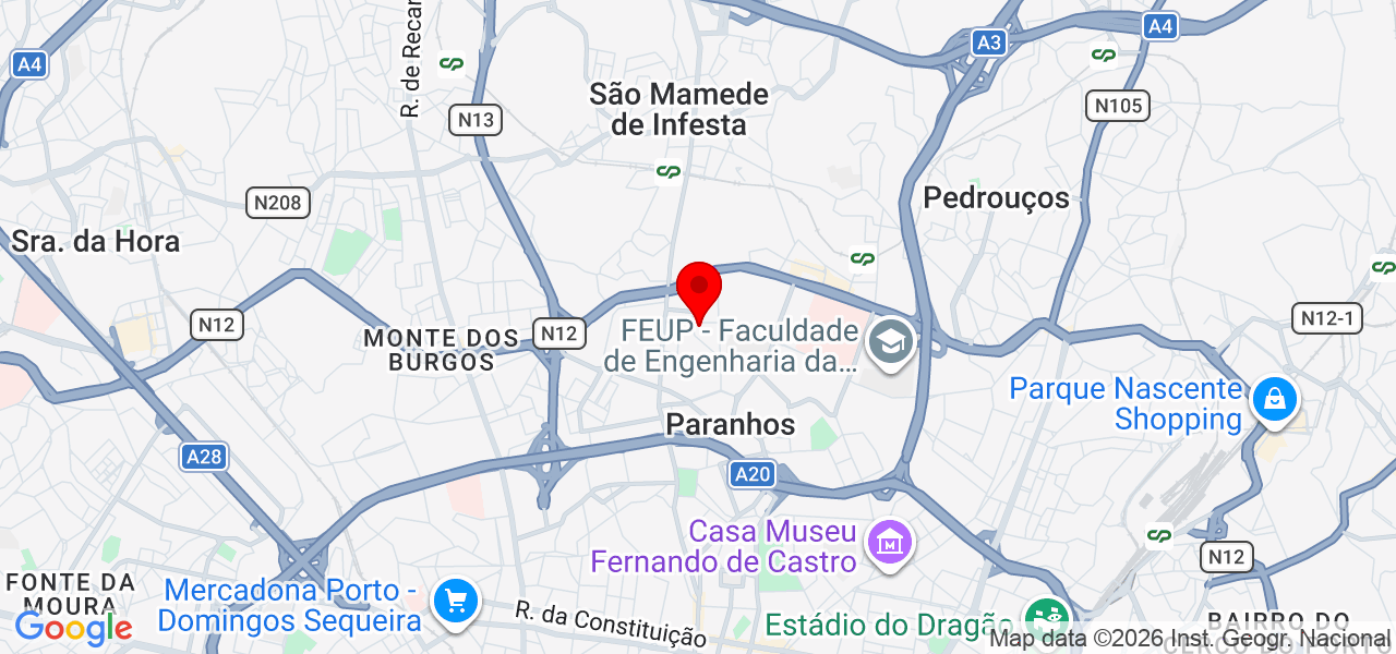 Mafalda Ribeiro - Porto - Porto - Mapa