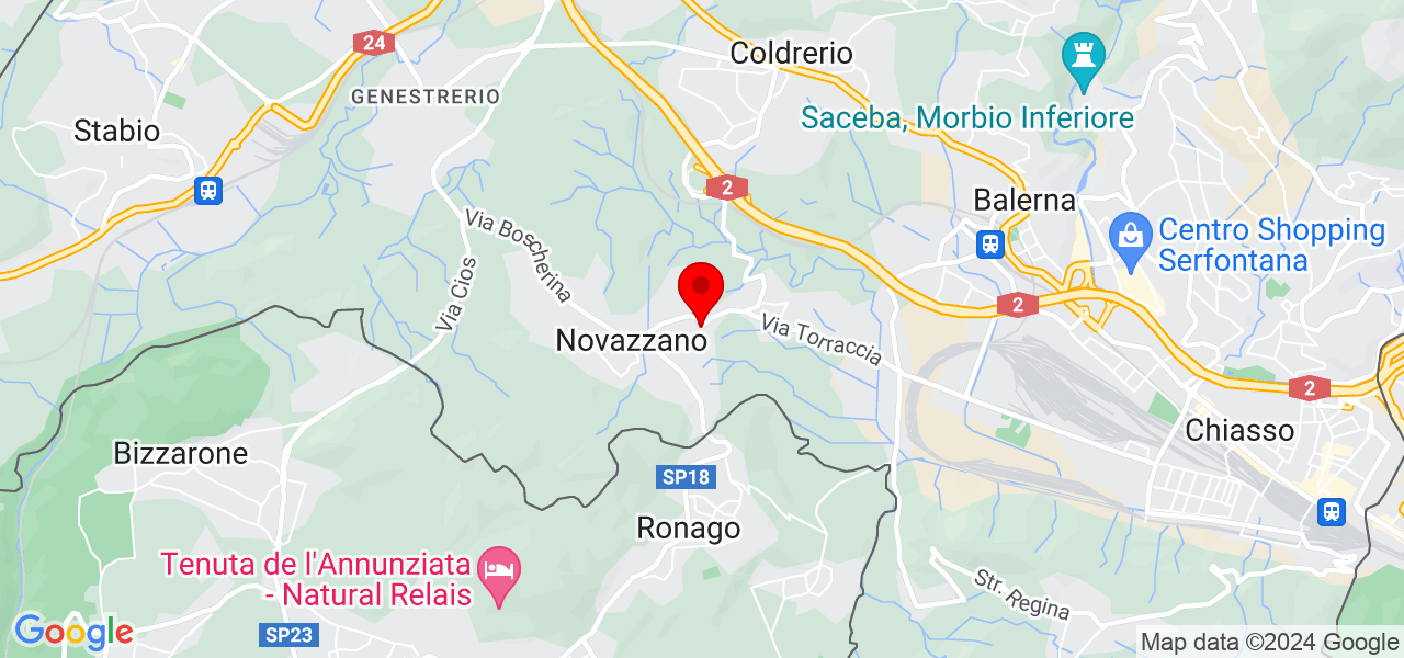Sam Aesthetics - Ticino - Novazzano - Karte