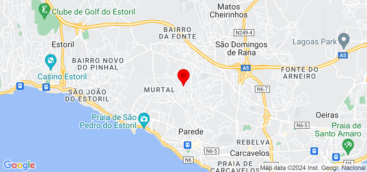 MuseMotion - Lisboa - Cascais - Mapa