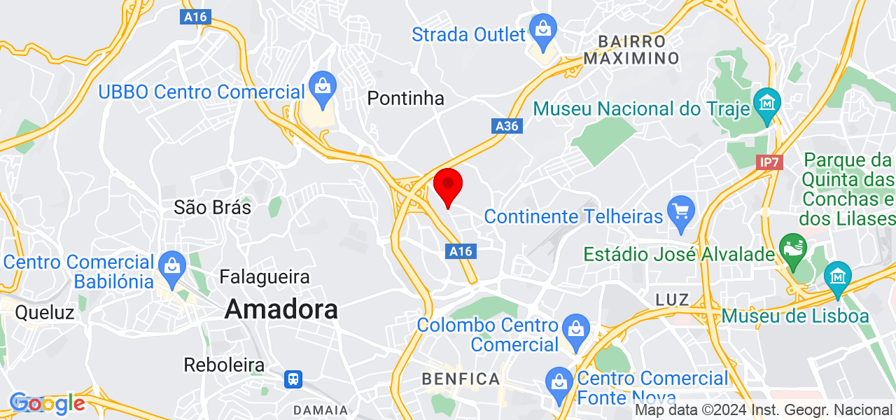 Reforjet - Pintura e remodelações - Lisboa - Odivelas - Mapa