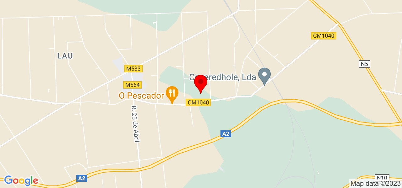 D&eacute;bora - Setúbal - Palmela - Mapa