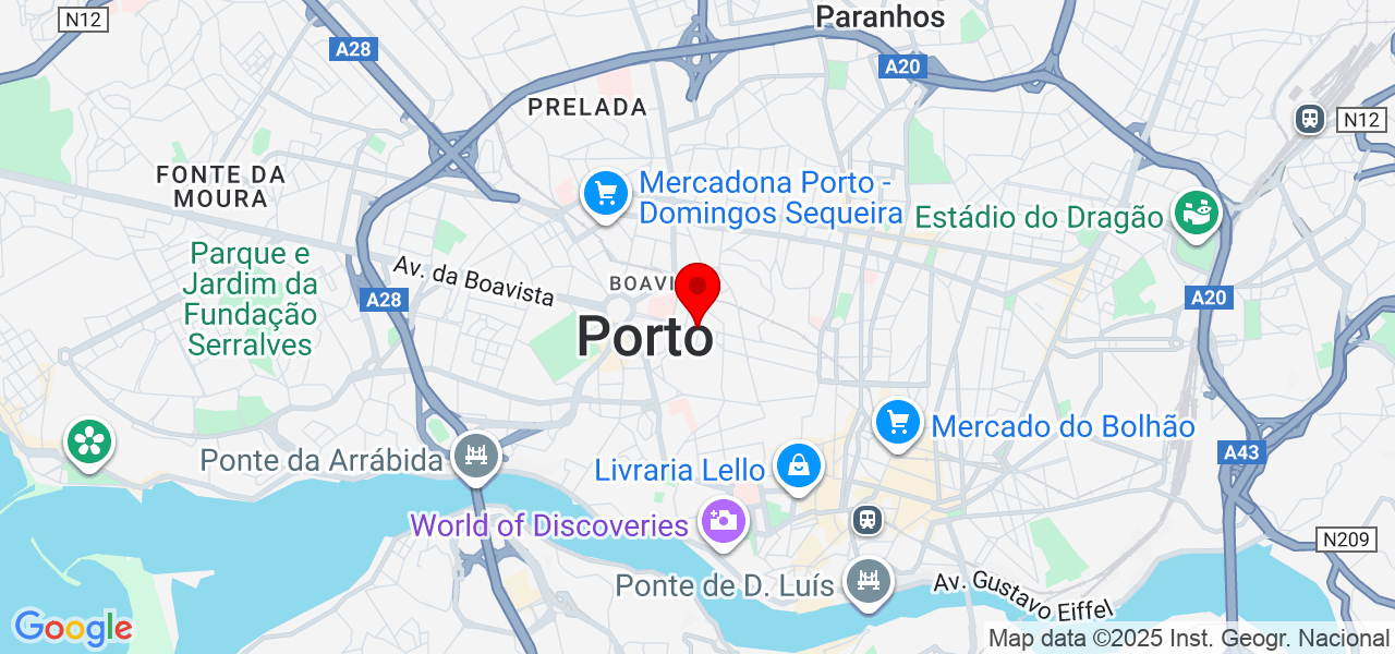 Amanda - Porto - Porto - Mapa