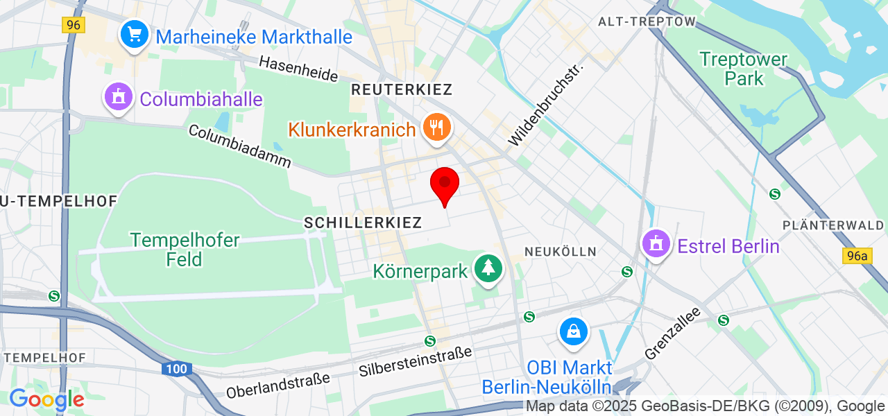 Marie Chain - Berlin - Berlin - Karte