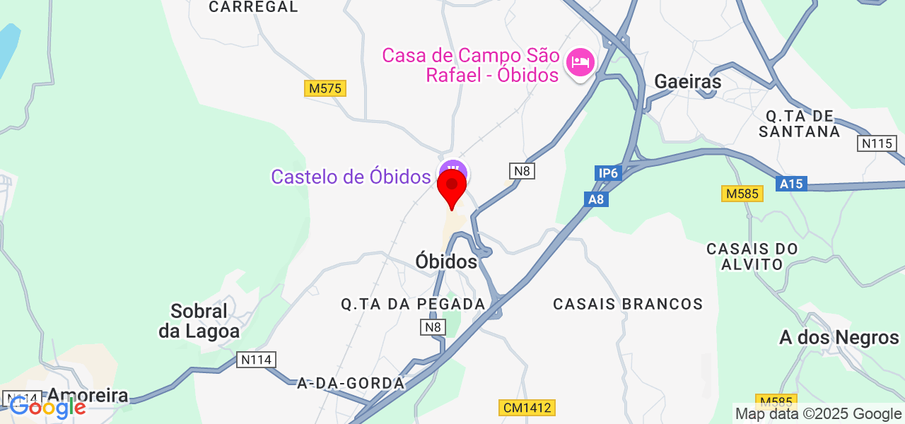 CC Sandrine Figueiredo - Leiria - Óbidos - Mapa