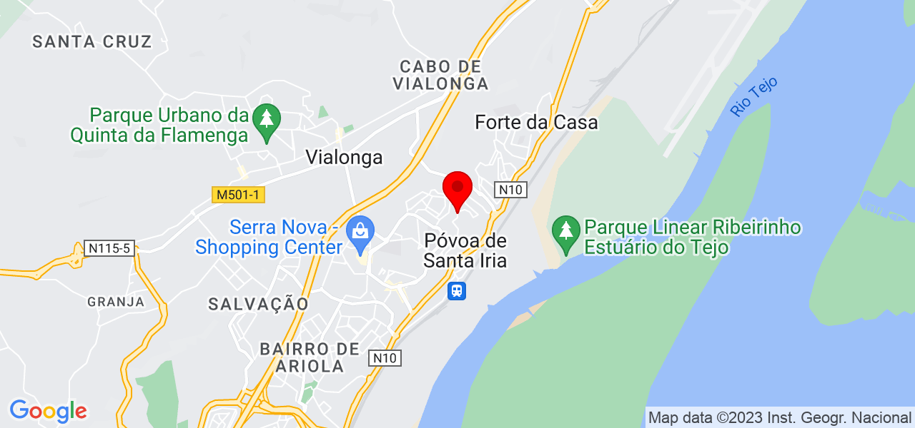 Ricardo Fernandes - Lisboa - Vila Franca de Xira - Mapa