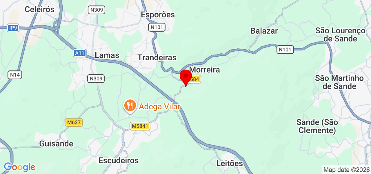 Marilia Xavier - Braga - Braga - Mapa