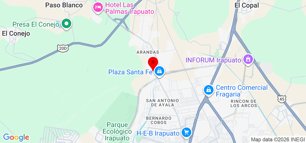 AMAD SOFTWARE SOLUTIONS - Guanajuato - Irapuato - Mapa