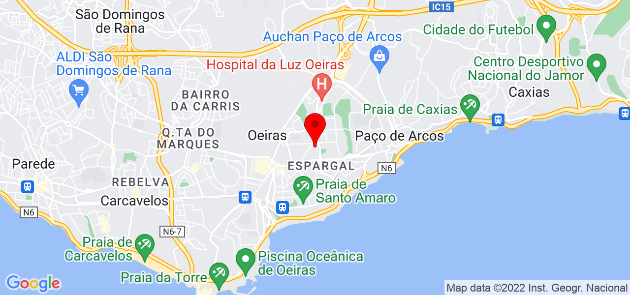 Sandra Grilo - Lisboa - Oeiras - Mapa