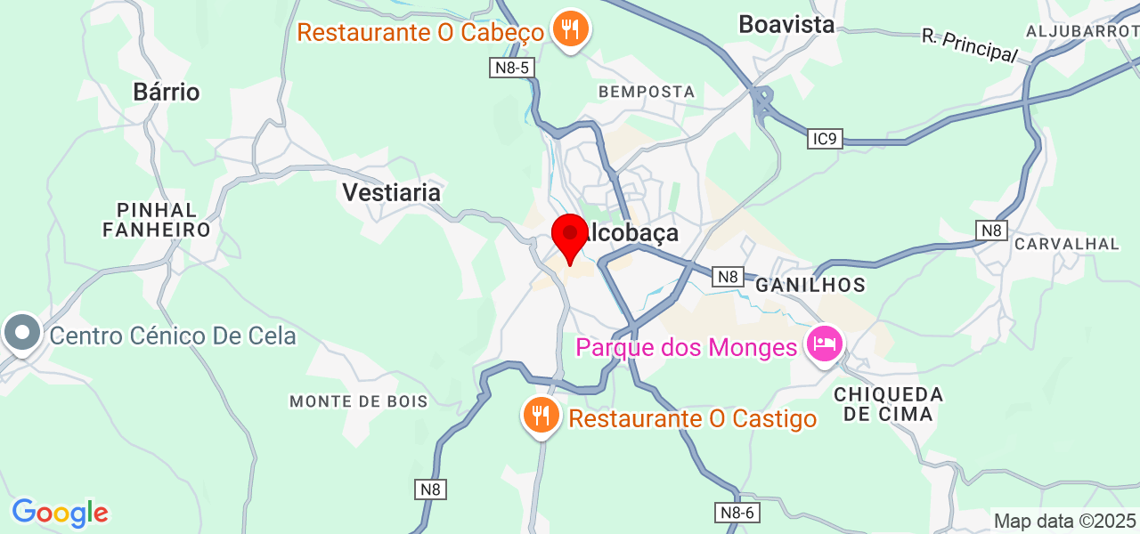 Gi Rabello - Leiria - Alcobaça - Karte
