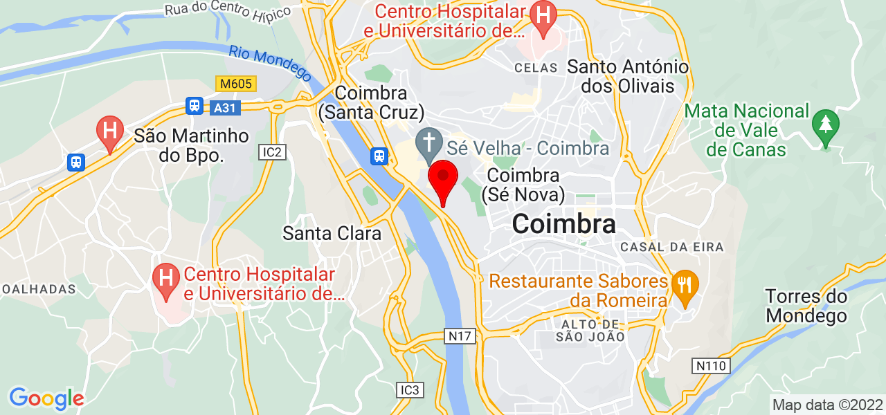 Patrick - Coimbra - Coimbra - Mapa