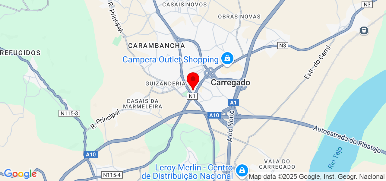 AF Supreme Clean - Lisboa - Alenquer - Map