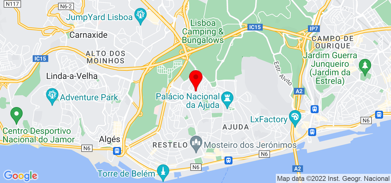 Jo&atilde;o Amaro - Lisboa - Lisboa - Mapa