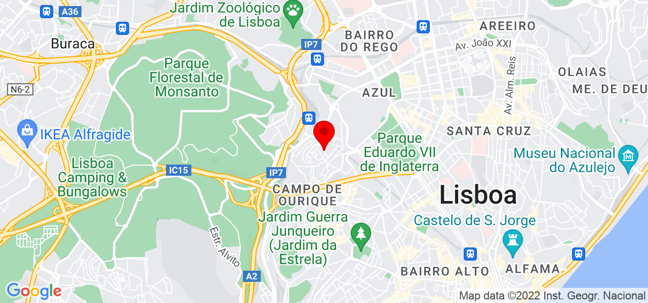 Pedro Oliveira - Lisboa - Lisboa - Mapa