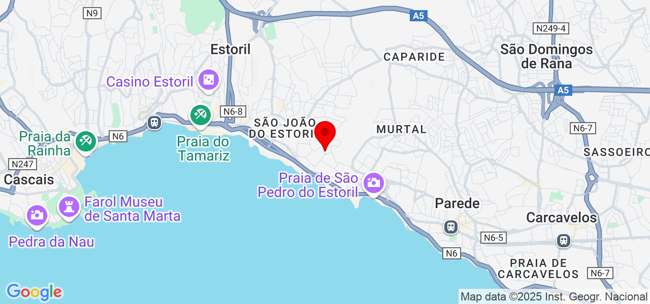 Mari Santos - Lisboa - Cascais - Map