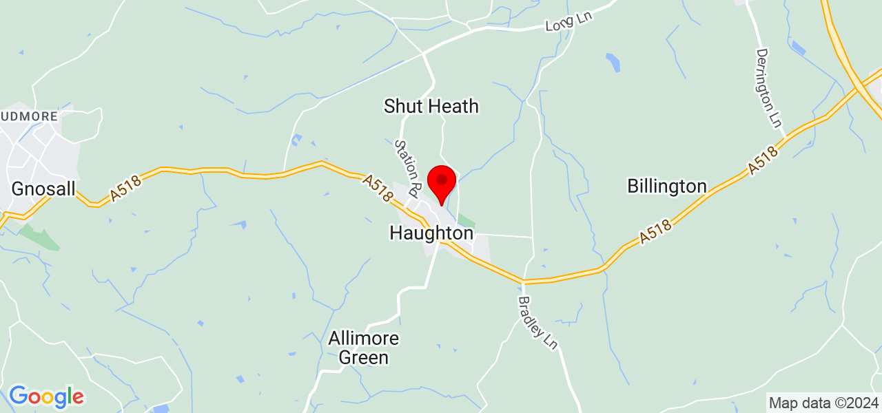 Cassi Personal Stylist - West Midlands - Haughton - Map