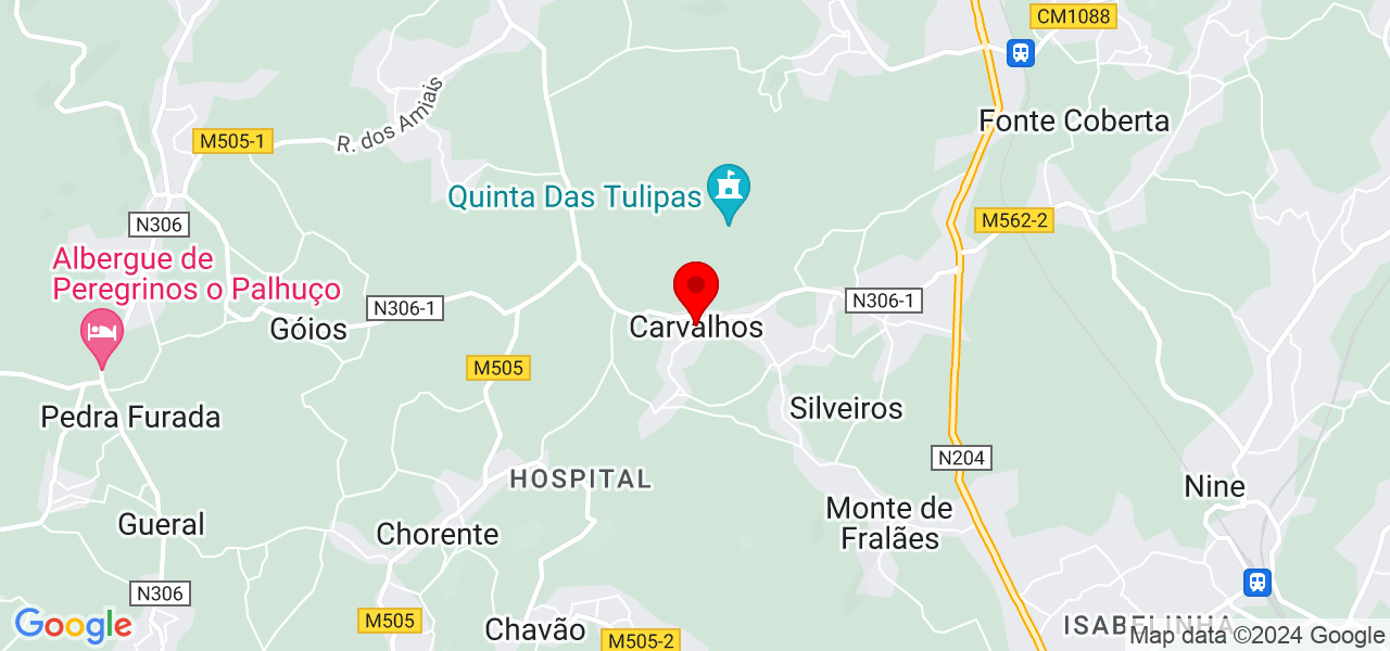 Leonor Esteves - Braga - Barcelos - Map