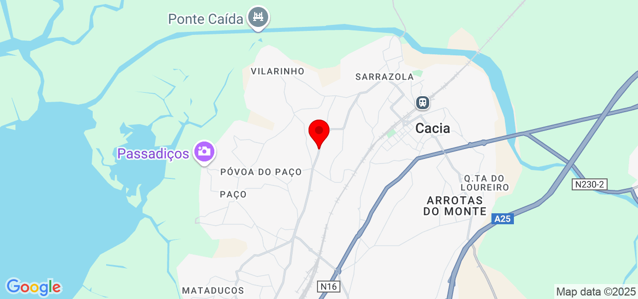 Vinas - Aveiro - Aveiro - Mapa