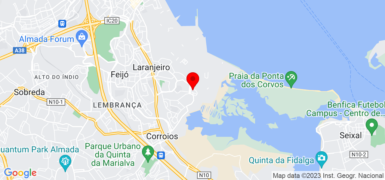 Maria - Setúbal - Seixal - Mapa