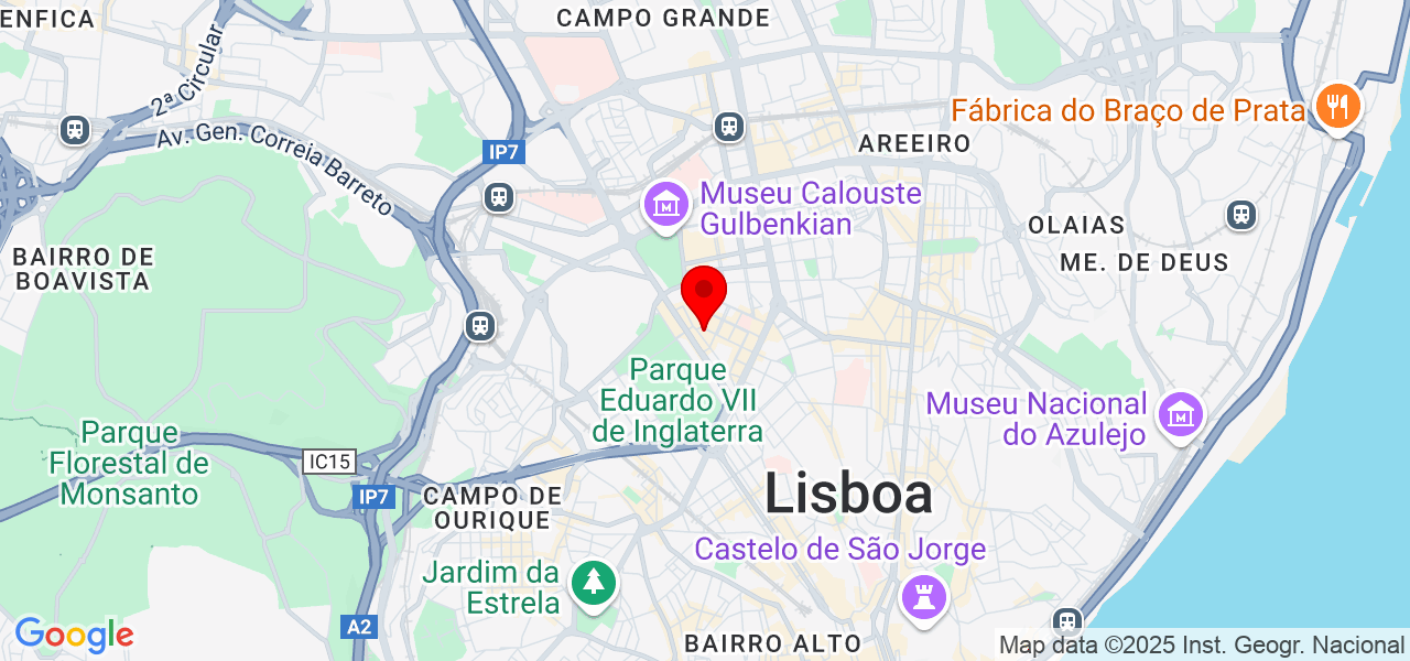 Cabelereira - Lisboa - Lisboa - Mapa