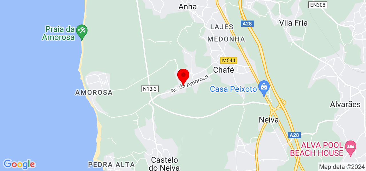 Jaqueline Albernaz - Viana do Castelo - Viana do Castelo - Mapa