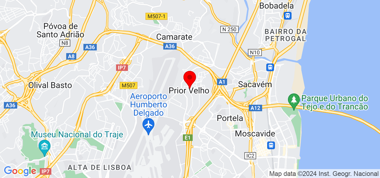Lurdes Dordio - Lisboa - Loures - Mapa
