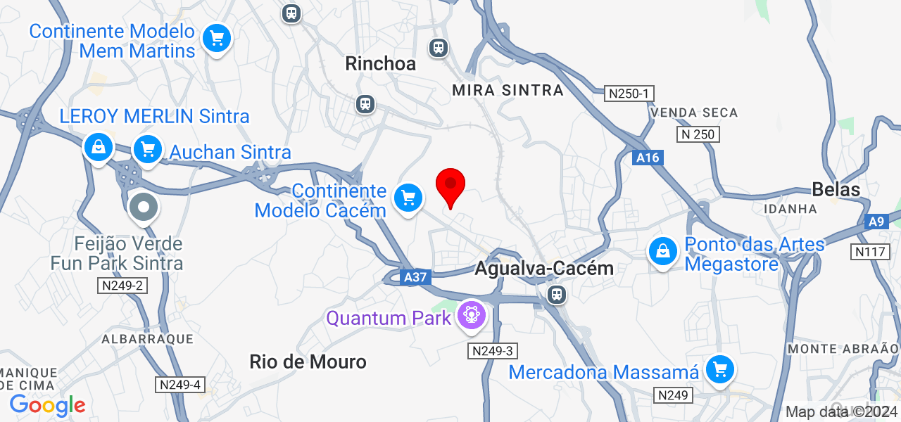 Ednilsa Costa - Lisboa - Sintra - Map