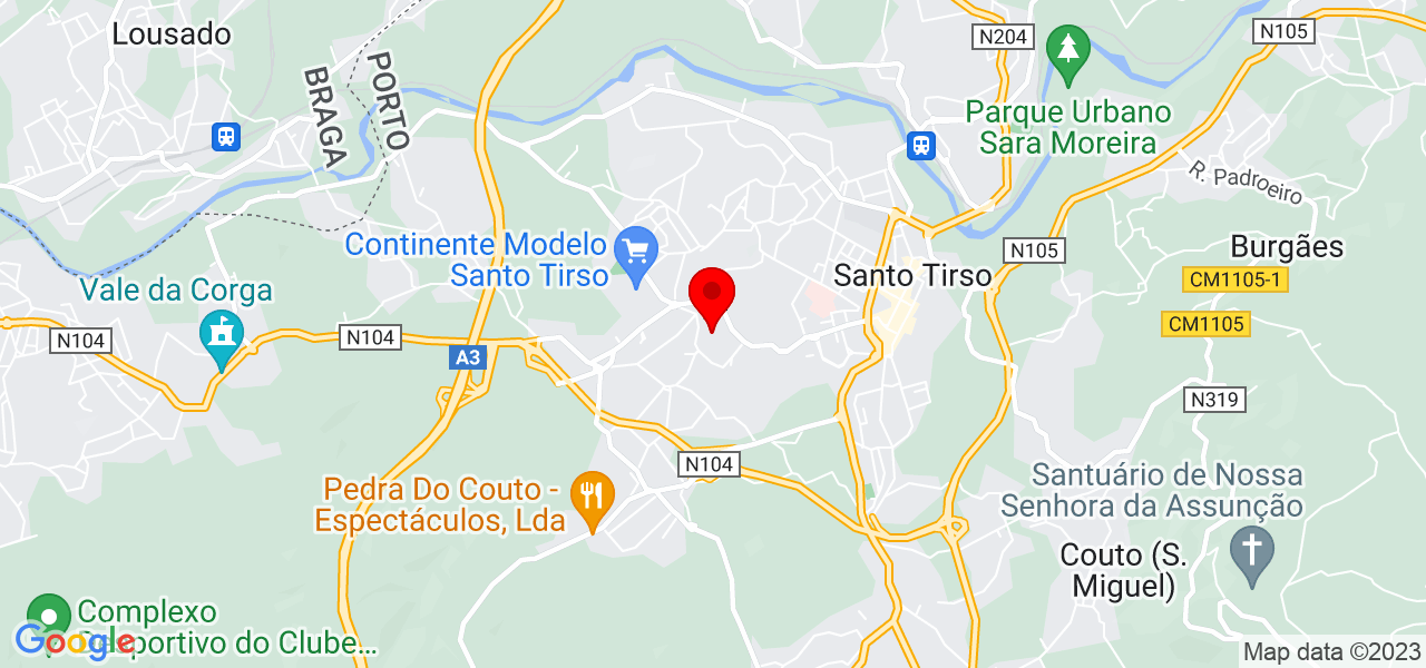 Diana Fernandes Makeup - Porto - Santo Tirso - Mapa