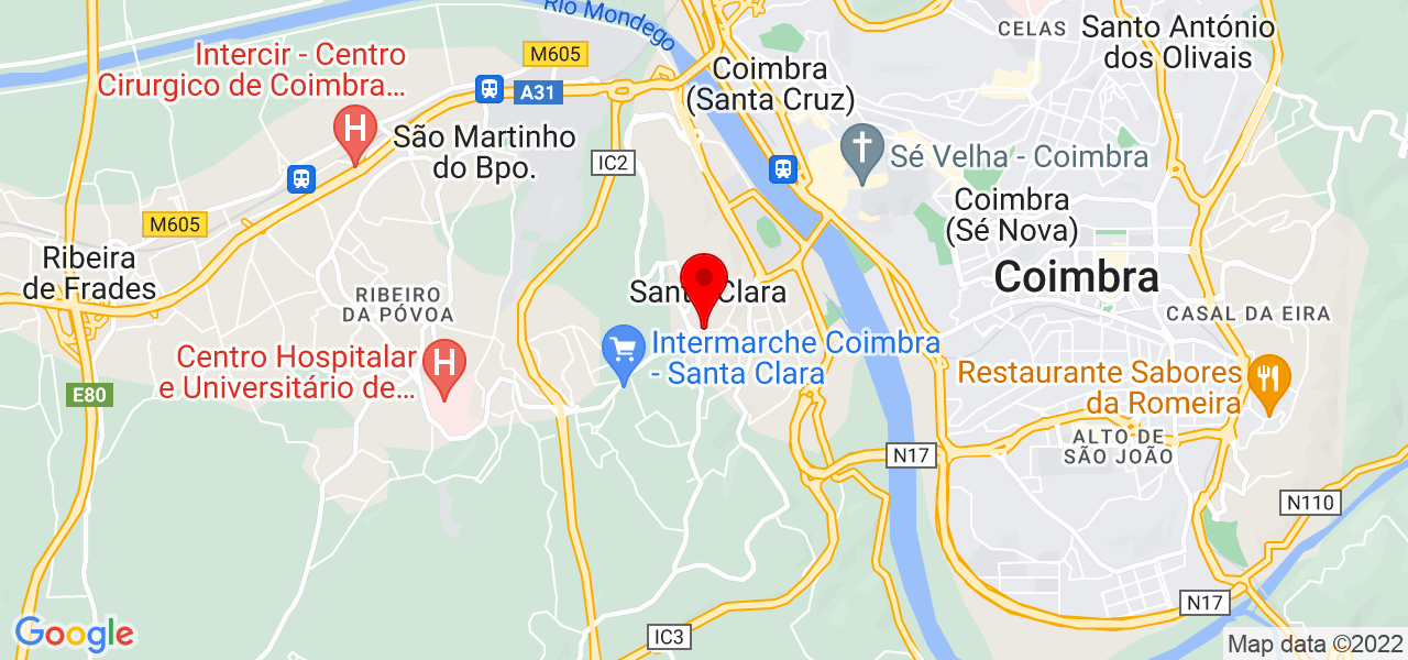 Luísa Cardoso - Coimbra - Coimbra - Mapa