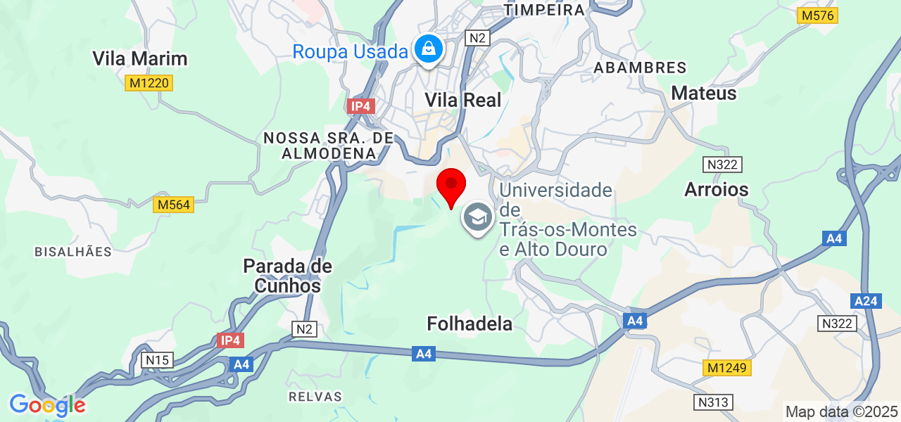 Guilherme - Vila Real - Vila Real - Map